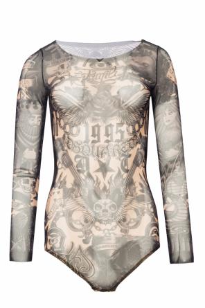 Body z motywem tatuażu, zdjęcie 1 Body z motywem tatuażu od Dsquared2